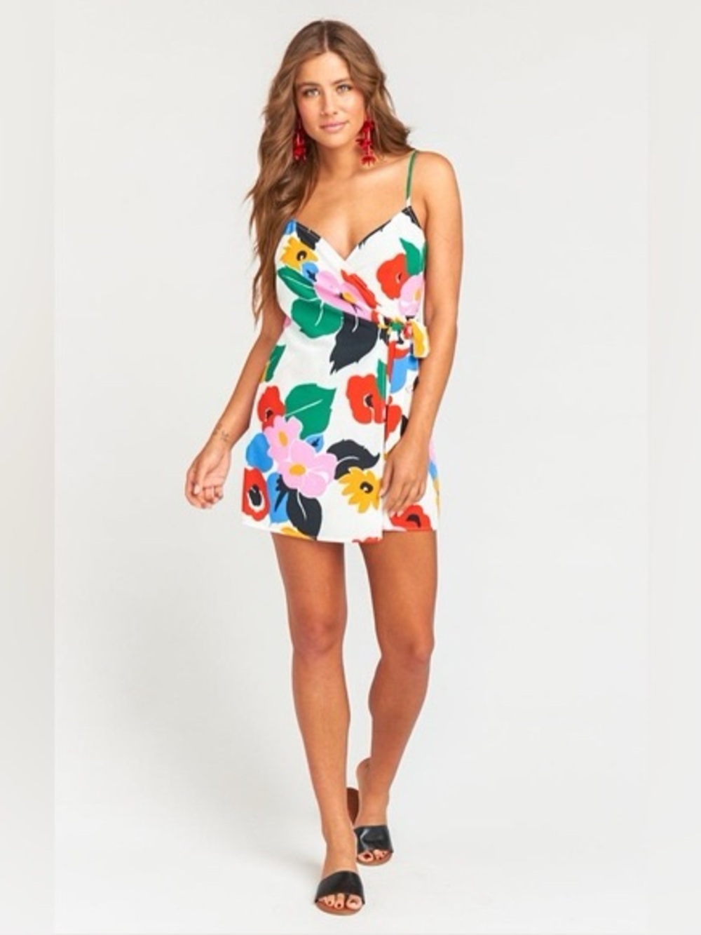 SHOW ME YOUR MUMU | Say Jay Floral Wrap Dress